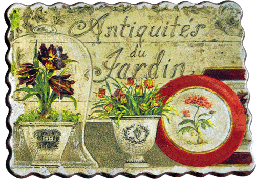 Decoupage Antiquites du Jardin