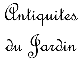 Decoupage Antiquites du Jardin